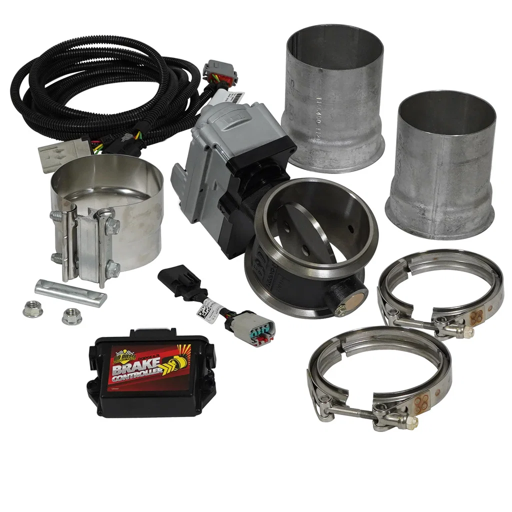 1027346 – BD DIESEL Exhaust Brake, Electronic 4 Inch Outside Diameter